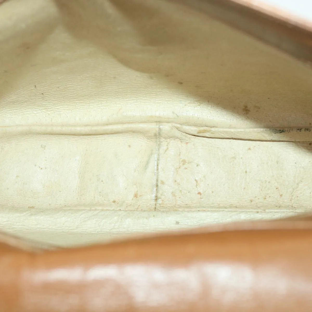 GUCCI Micro GG Canvas Shoulder Bag Beige Brown  ar9061
