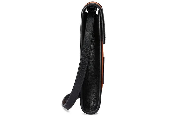 GUCCI Off The Grid OTG Environmental Friendly Series Logo Leather Logo Nylon Shoulder Messenger Bag Mini Unisex / Orange / Black 625599-H9HAN-7560