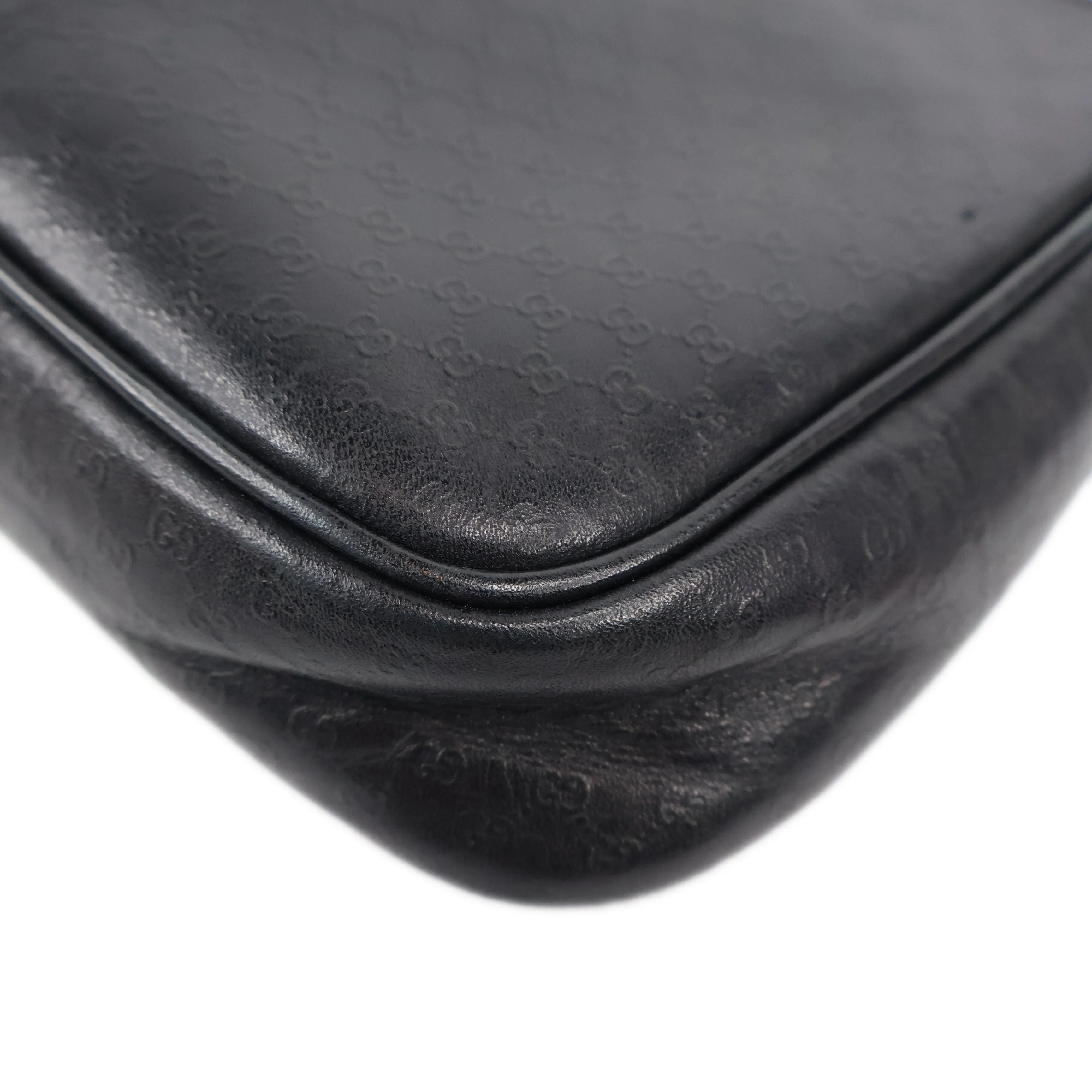 Gucci Vintage Shoulder Bag Black