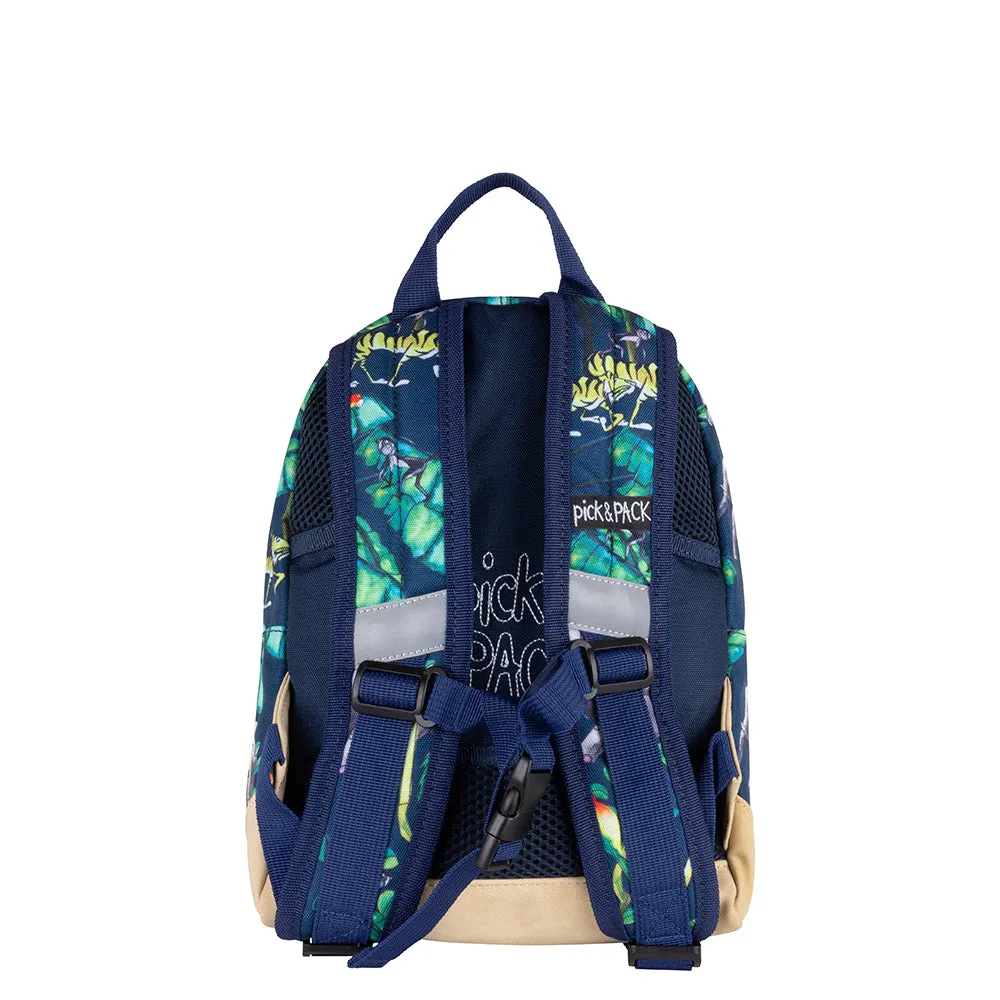 Happy Jungle Backpack S Navy