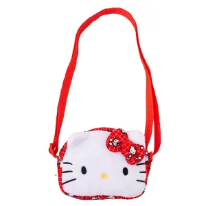 Hello Kitty Red Pattern Fluffy Shoulder Bag