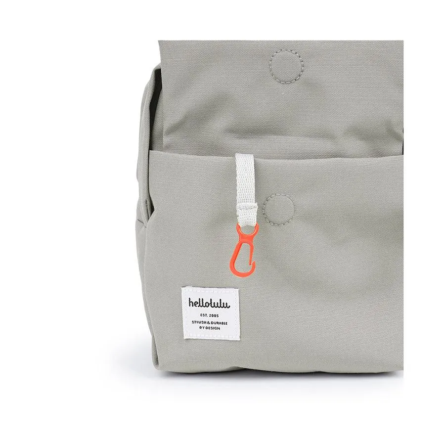HELLOLULU Carter Lt M All Day Backpack Soft Gray