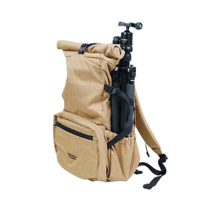 HELLOLULU Holger - DSLR Camera Backpack Brown