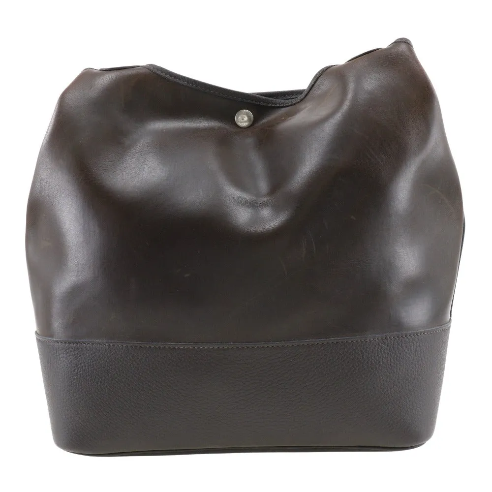 HERMES Shoulder Bag Amazonia Brown Picotan GM unisex(Unisex) Used