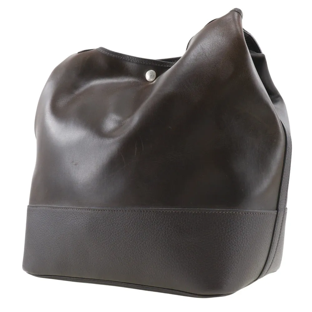 HERMES Shoulder Bag Amazonia Brown Picotan GM unisex(Unisex) Used