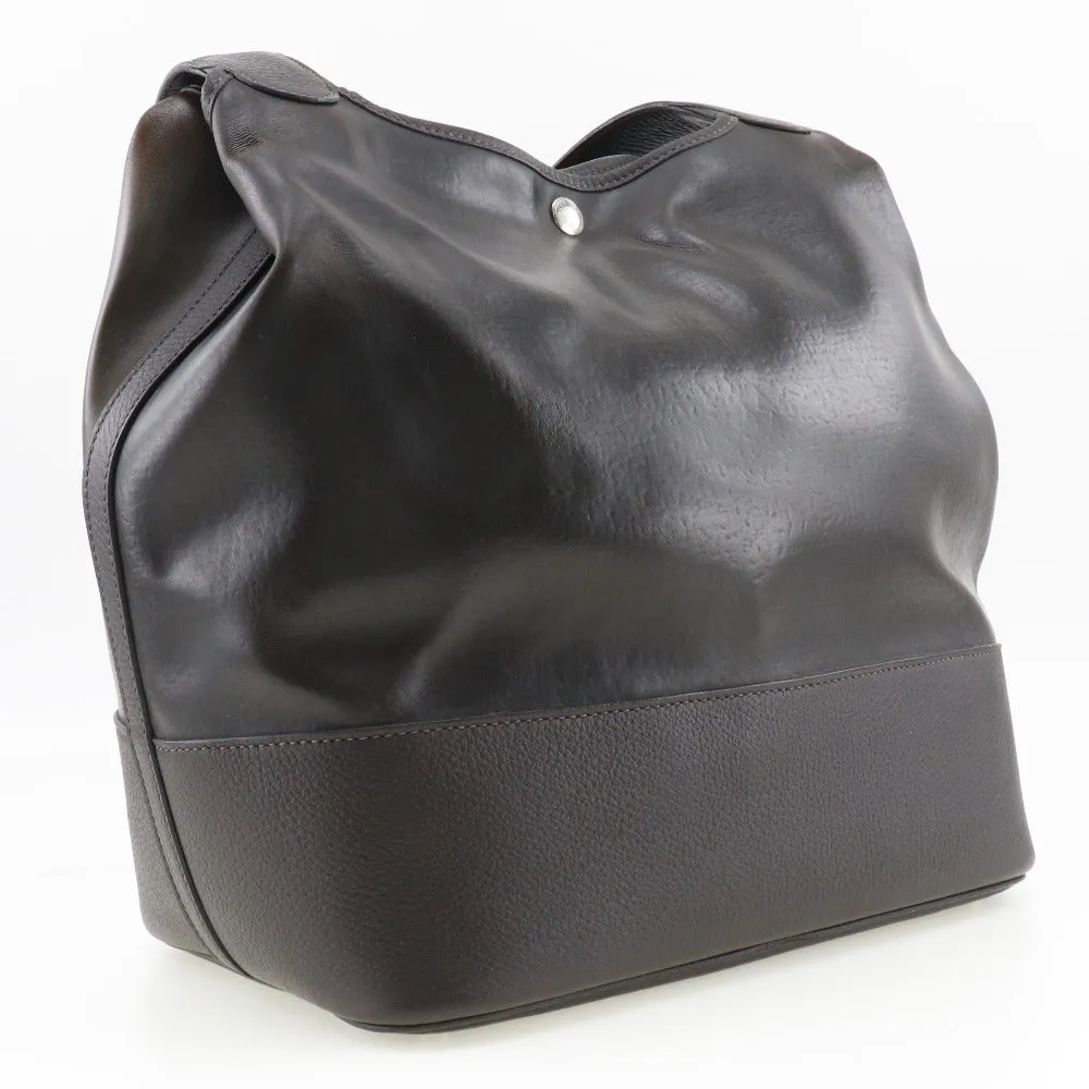 HERMES Shoulder Bag Amazonia Brown Picotan GM unisex(Unisex) Used