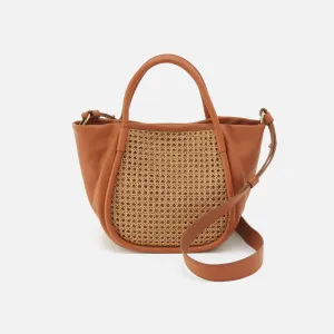 Hobo - Margot Satchel, Burnished Caramel with Caning