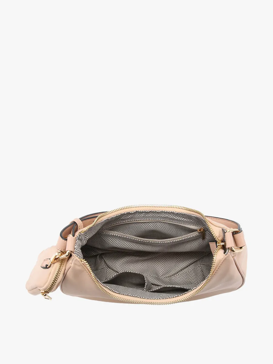 Jada Vegan Nylon Shoulder Bag