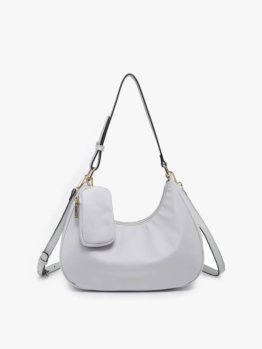 Jada Vegan Nylon Shoulder Bag