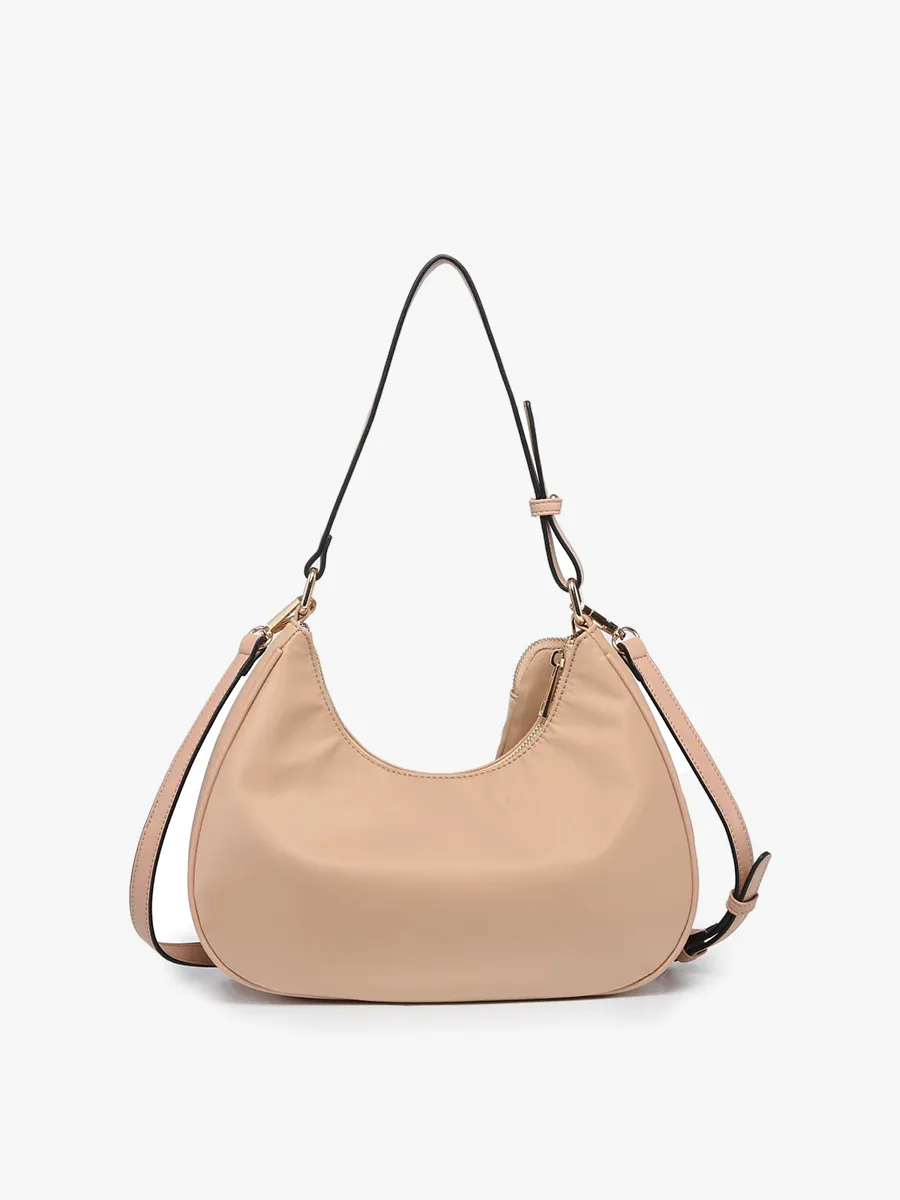 Jada Vegan Nylon Shoulder Bag