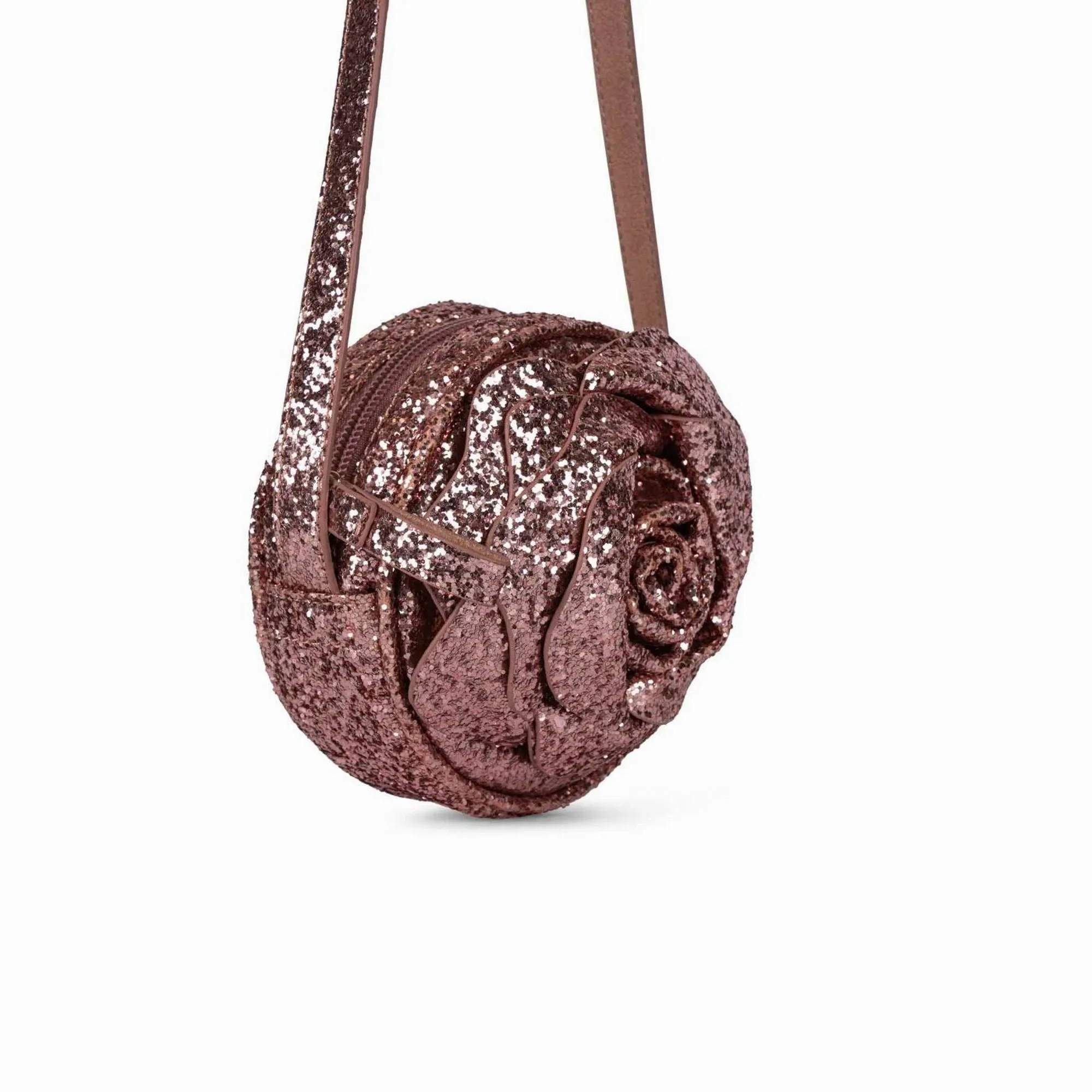 Konges Sljd Rose Glitter Bag-Glitter Rose
