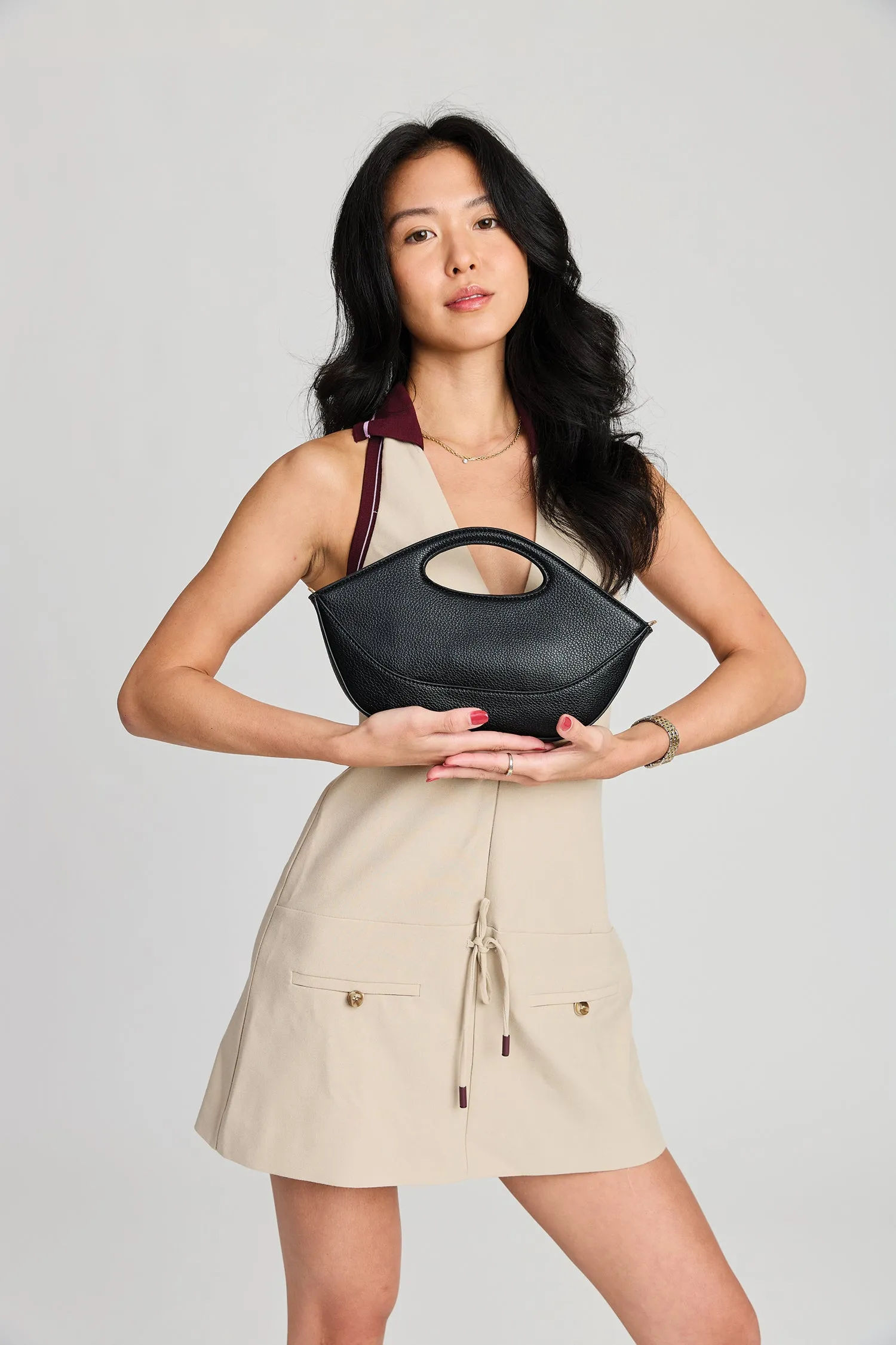 Laurel Vegan Satchel/Clutch