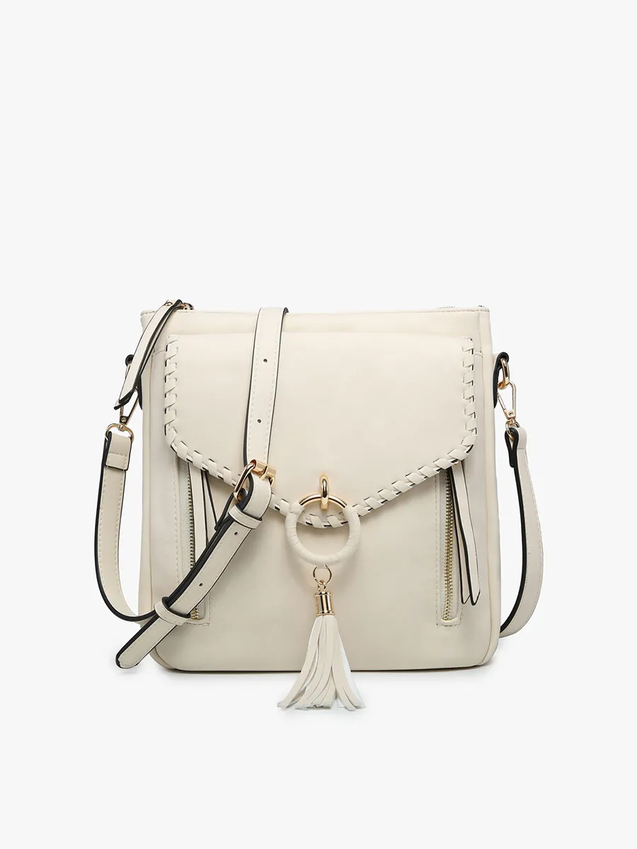 Layla Vegan Faux Suede Crossbody