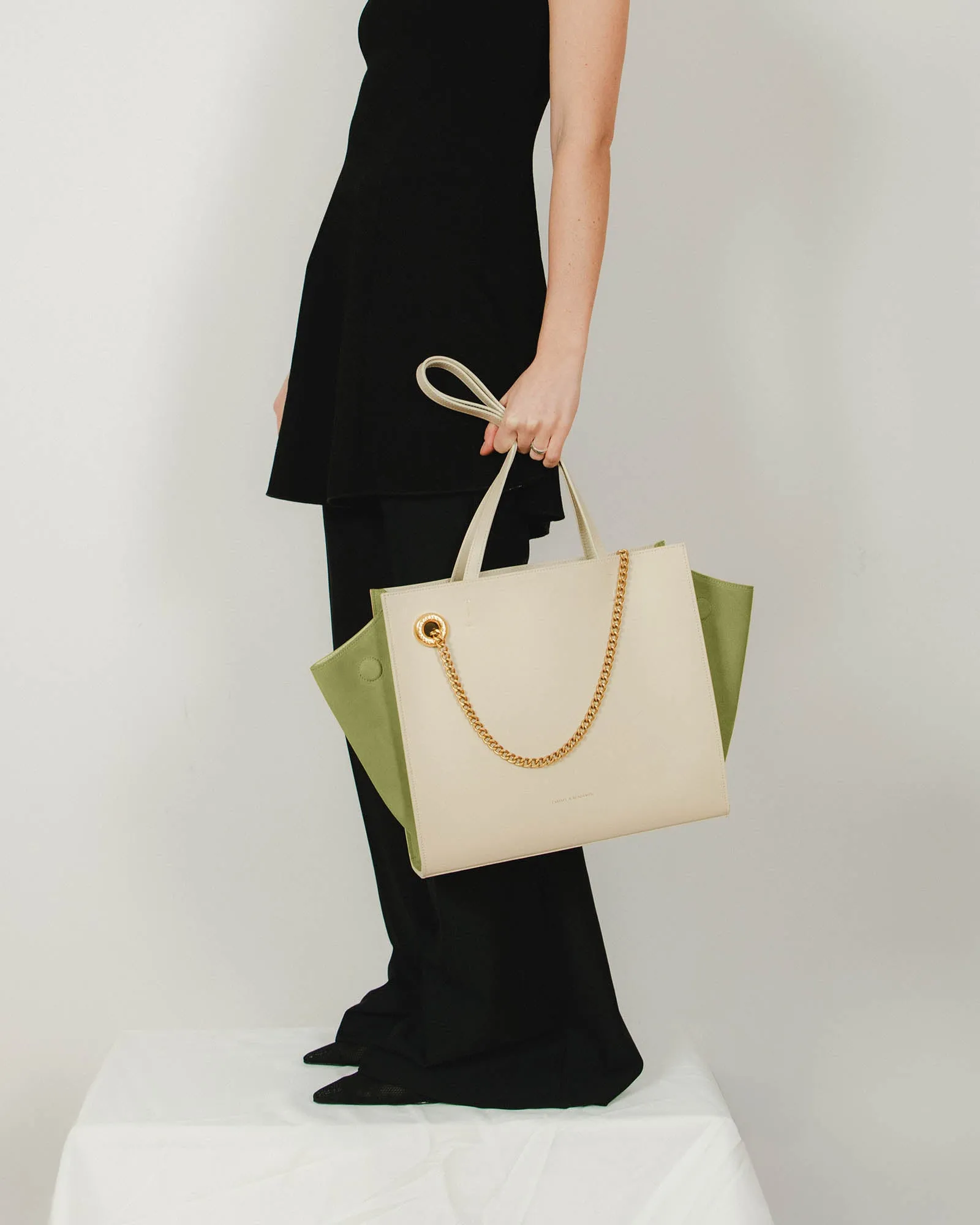 LEXI MM - Taupe and olive