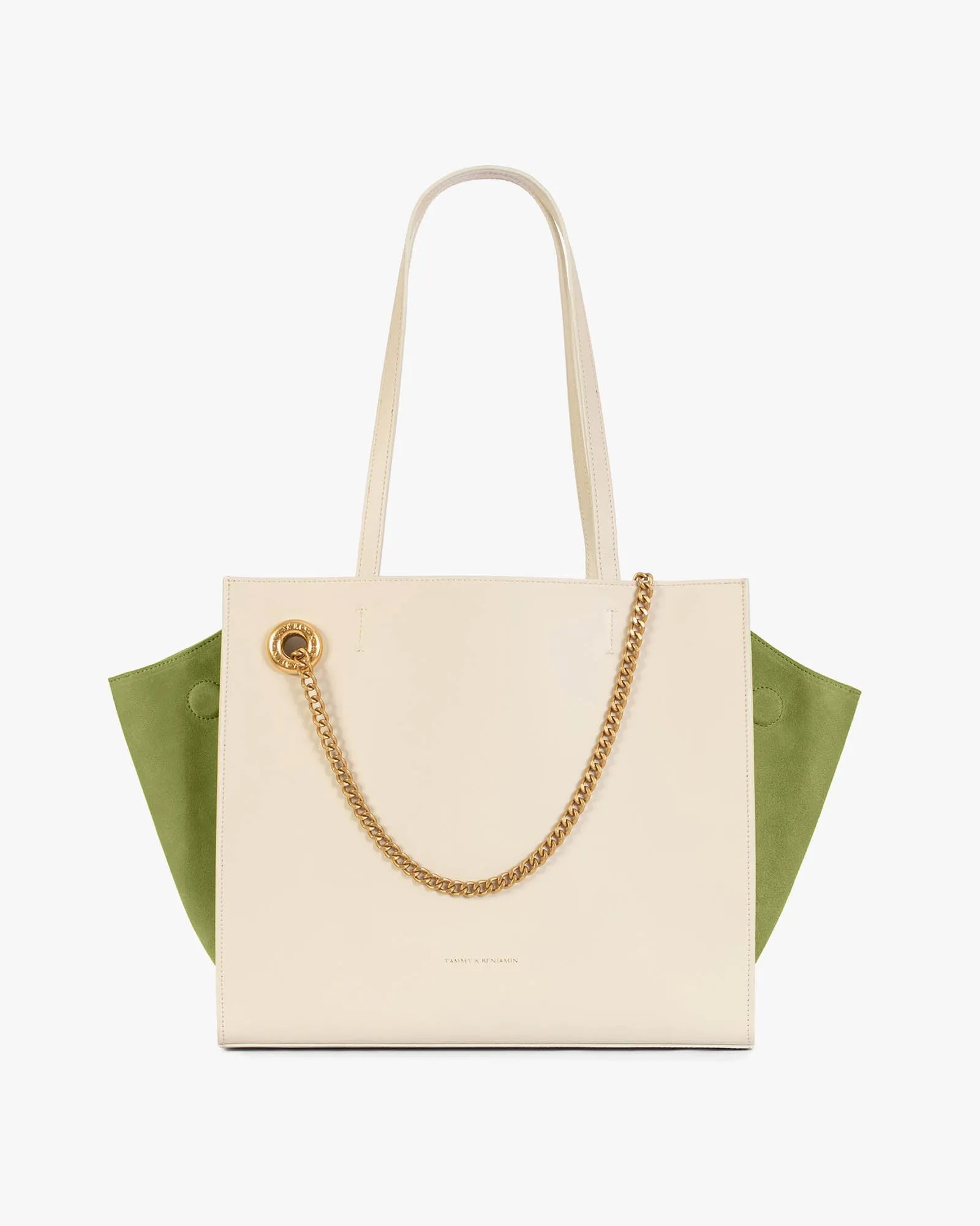 LEXI MM - Taupe and olive
