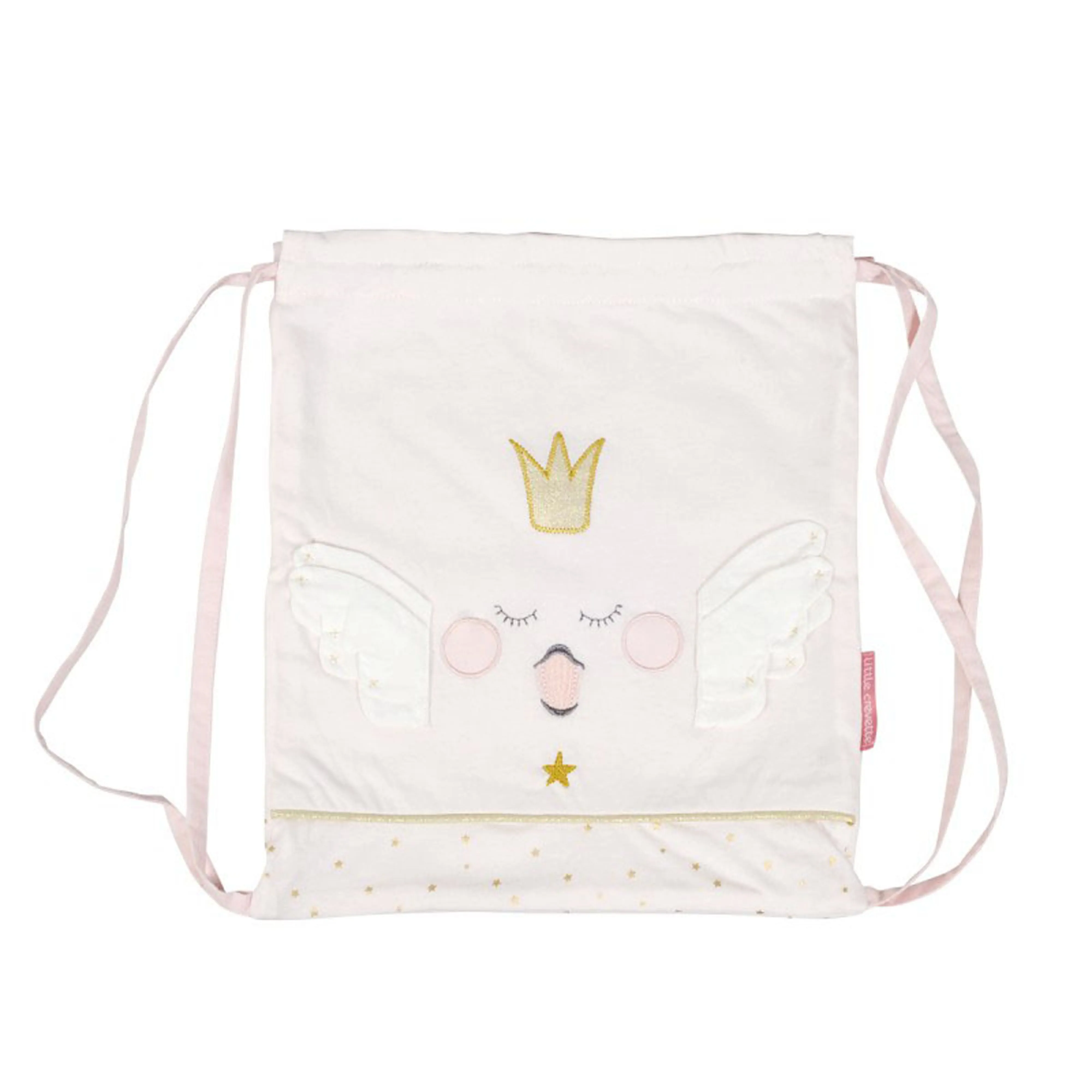 Little Crevette Smooth Backpack Princess Swan