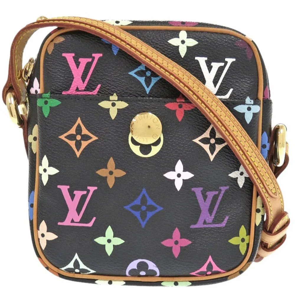 LOUIS VUITTON Shoulder Bag M40056 Monogram multicolor black Monogram multicolor lift