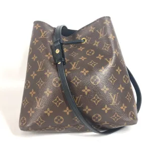 LOUIS VUITTON Shoulder Bag M44020 Monogram canvas black Monogram Neonoe