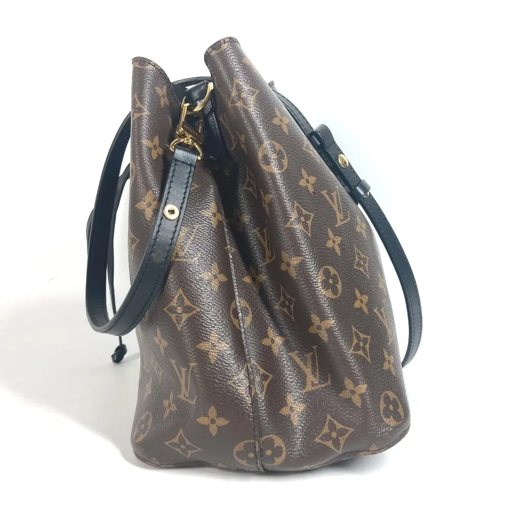 LOUIS VUITTON Shoulder Bag M44020 Monogram canvas black Monogram Neonoe