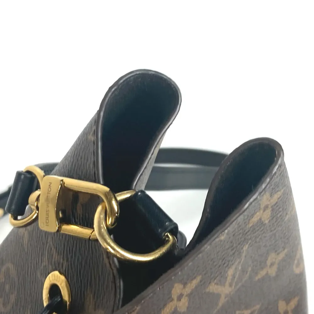LOUIS VUITTON Shoulder Bag M44020 Monogram canvas black Monogram Neonoe