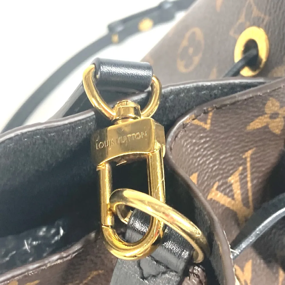 LOUIS VUITTON Shoulder Bag M44020 Monogram canvas black Monogram Neonoe