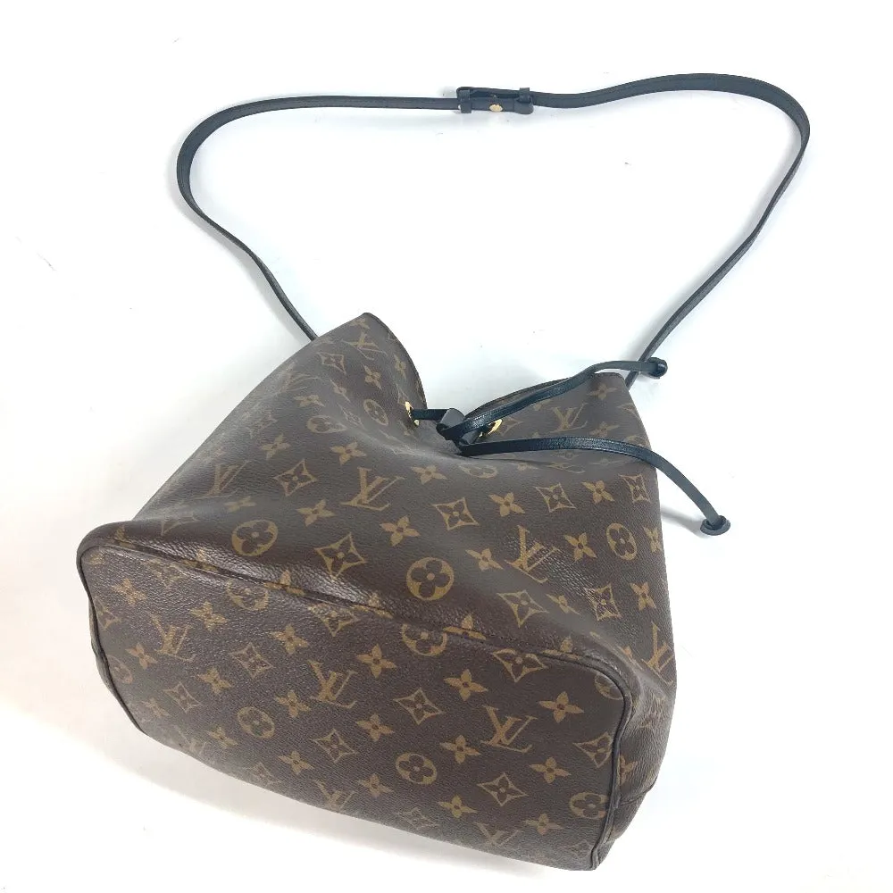 LOUIS VUITTON Shoulder Bag M44020 Monogram canvas black Monogram Neonoe