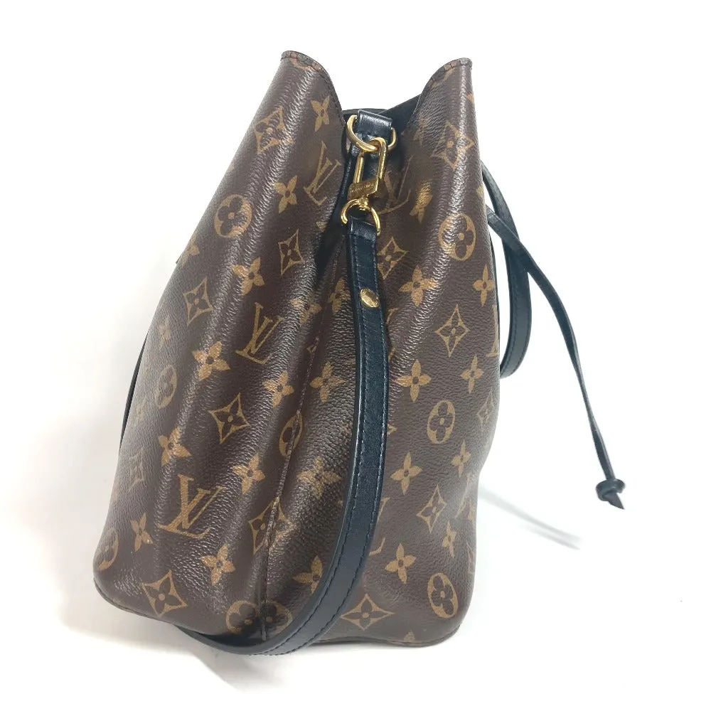 LOUIS VUITTON Shoulder Bag M44020 Monogram canvas black Monogram Neonoe