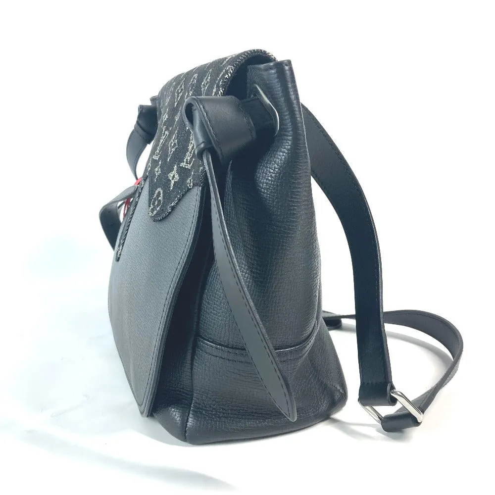 LOUIS VUITTON Shoulder Bag M45971 Monogram denim, leather black Monogram denim Busus Tokyo