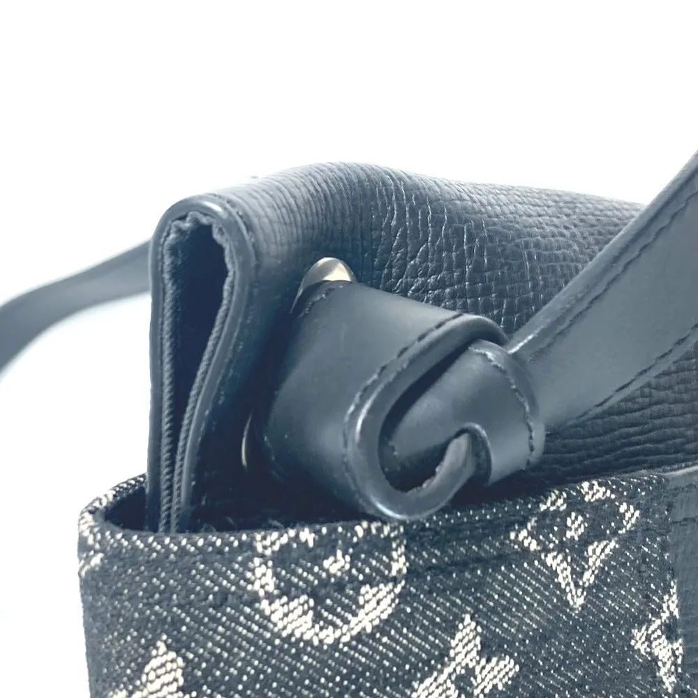 LOUIS VUITTON Shoulder Bag M45971 Monogram denim, leather black Monogram denim Busus Tokyo
