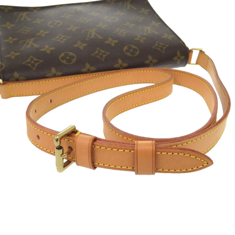 LOUIS VUITTON Shoulder Bag M51388 Monogram canvas Brown Monogram Musette Tango Long Strap