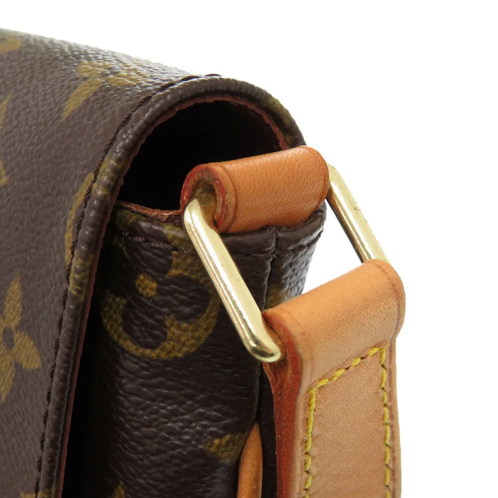 LOUIS VUITTON Shoulder Bag M51388 Monogram canvas Brown Monogram Musette Tango Long Strap