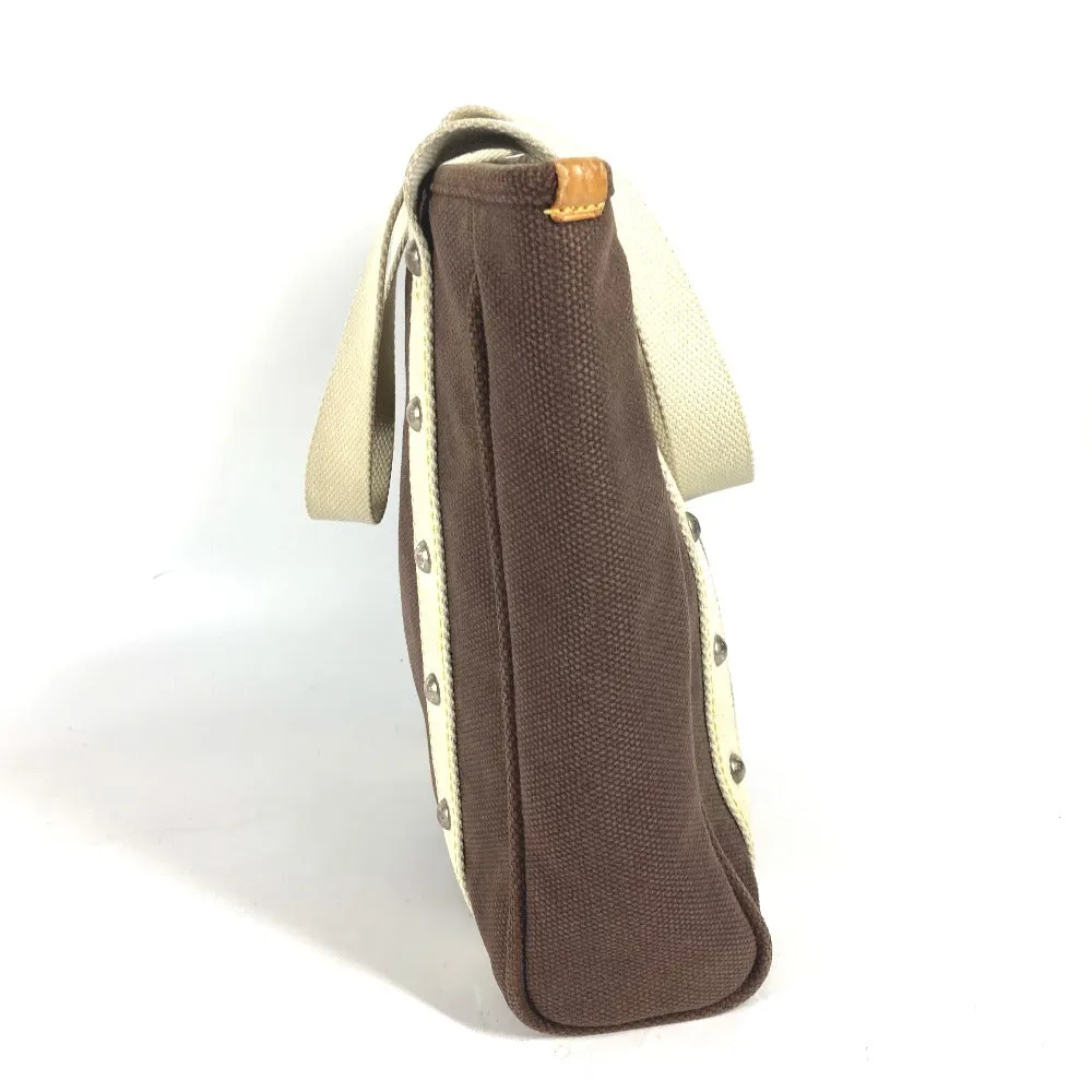 LOUIS VUITTON Shoulder Bag M80663 canvas Brown Antigua Hippo MM Women Used