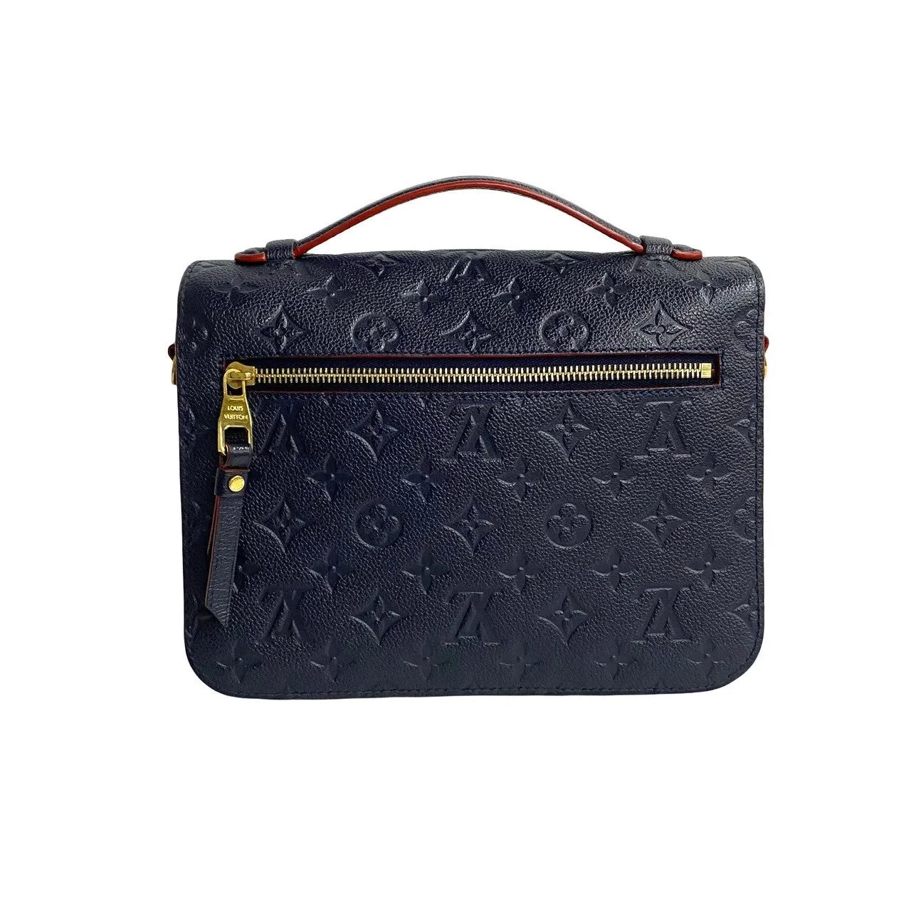 LOUIS VUITTON Shoulder Bag Monogram Ann Platt Navy Monogram Ann Platt Pochette Metis MM