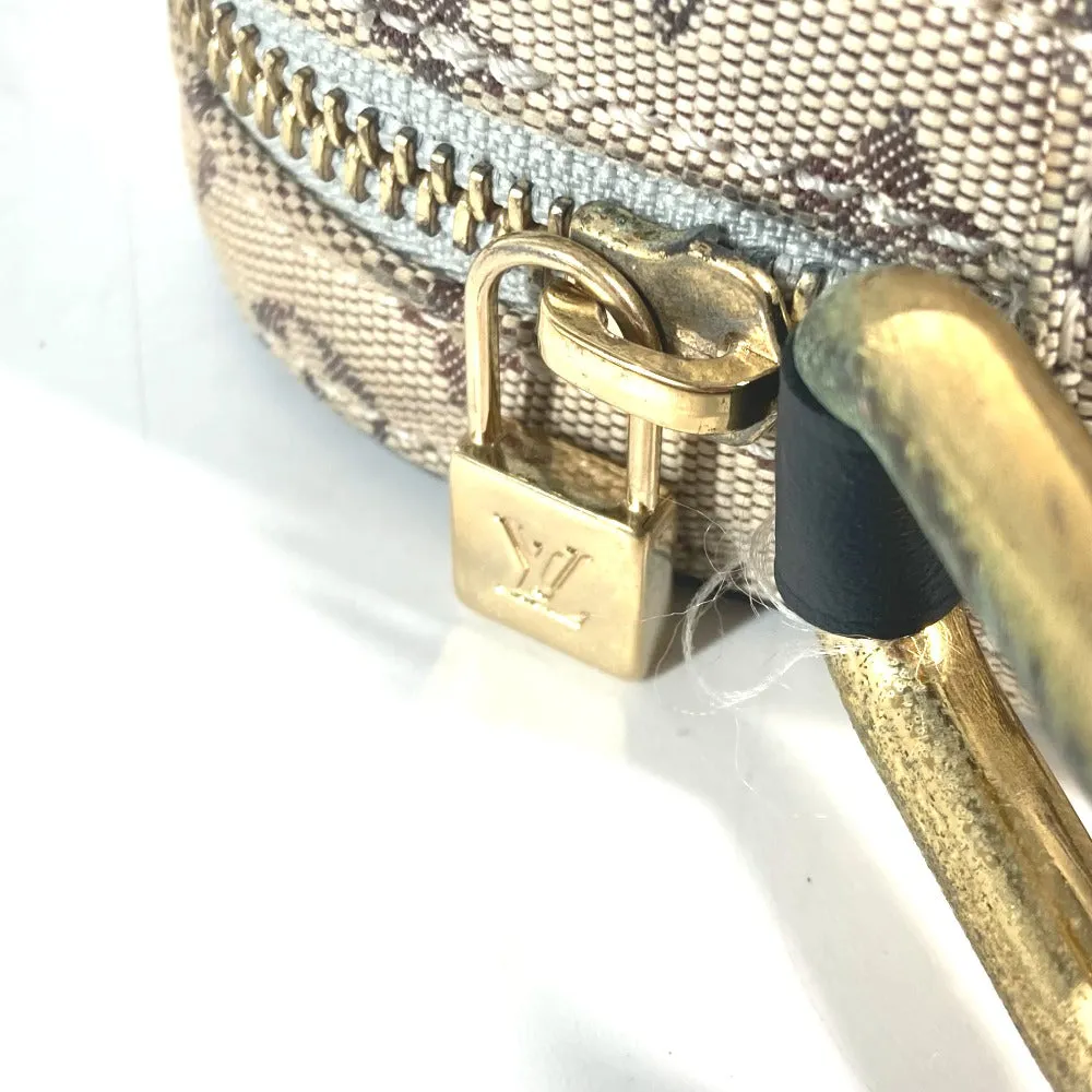 LOUIS VUITTON Shoulder Bag N41127 Damier Jean Canvas Navy Damier Jean Petite message mens Used