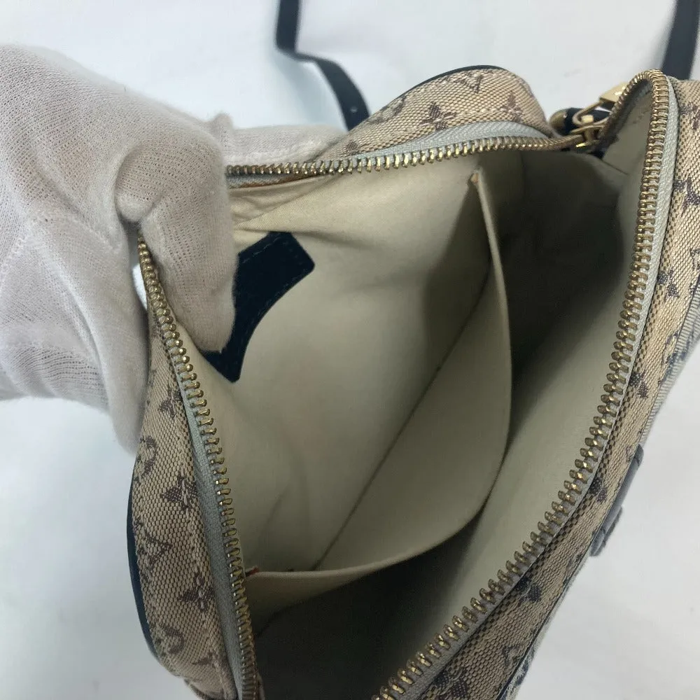 LOUIS VUITTON Shoulder Bag N41127 Damier Jean Canvas Navy Damier Jean Petite message mens Used