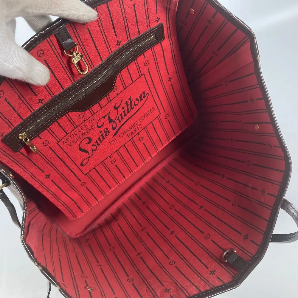 LOUIS VUITTON Shoulder Bag N51105 Damier canvas Brown Shoulder bag Tote Bag Damier Neverfull MM Women Used