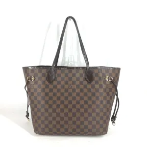 LOUIS VUITTON Shoulder Bag N51105 Damier canvas Brown Shoulder bag Tote Bag Damier Neverfull MM Women Used