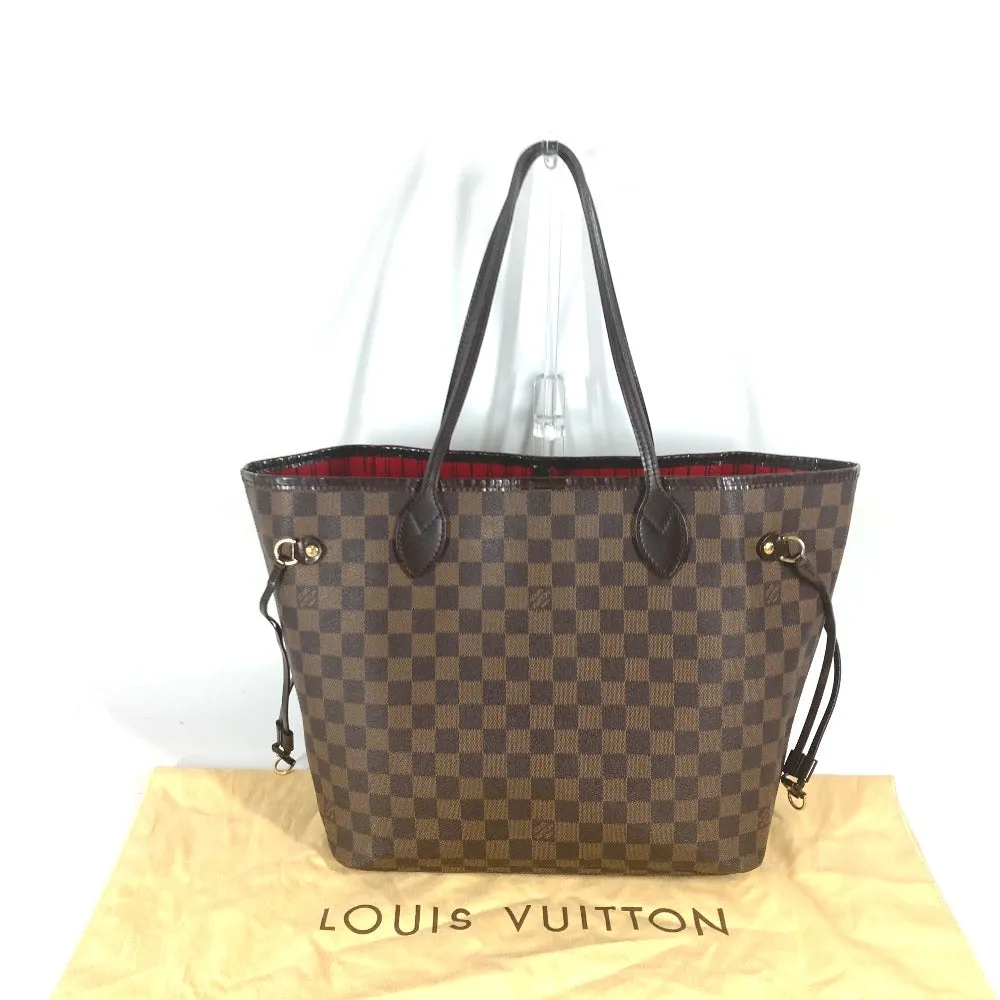 LOUIS VUITTON Shoulder Bag N51105 Damier canvas Brown Shoulder bag Tote Bag Damier Neverfull MM Women Used
