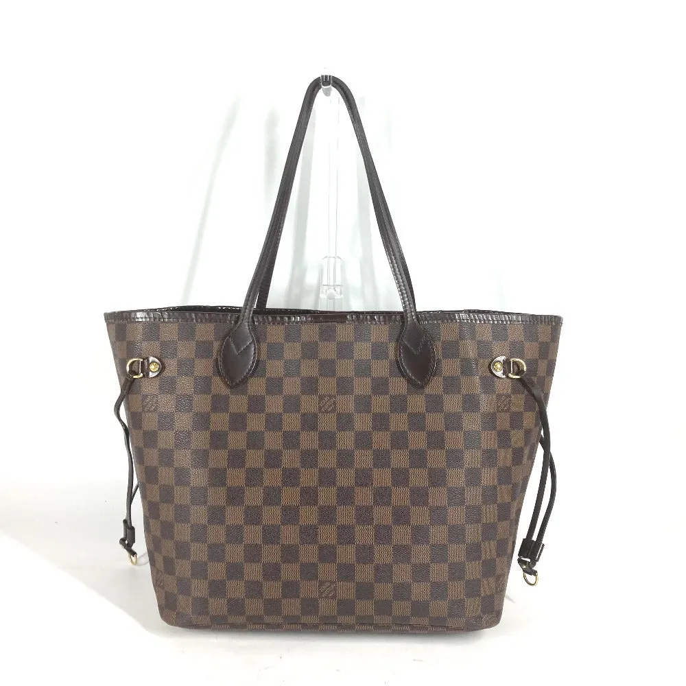 LOUIS VUITTON Shoulder Bag N51105 Damier canvas Brown Shoulder bag Tote Bag Damier Neverfull MM Women Used