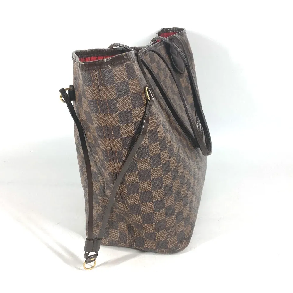 LOUIS VUITTON Shoulder Bag N51105 Damier canvas Brown Shoulder bag Tote Bag Damier Neverfull MM Women Used
