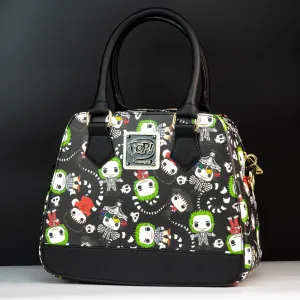 Loungefly x Beetlejuice All Over Print Crossbody Bag