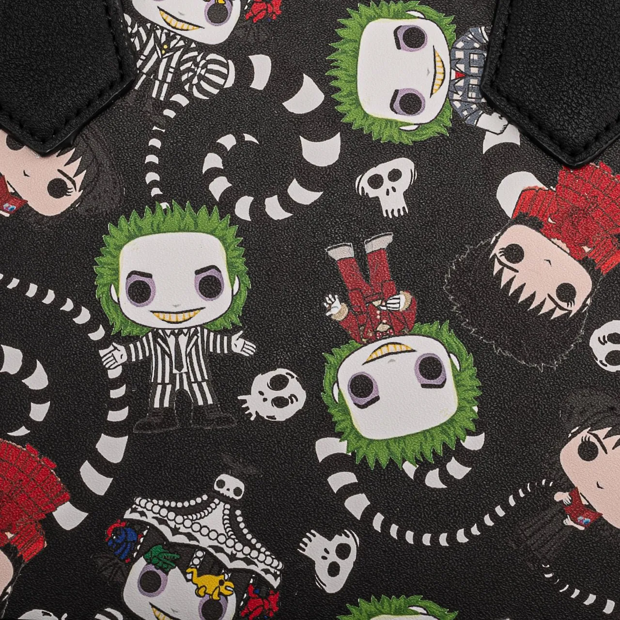 Loungefly x Beetlejuice All Over Print Crossbody Bag