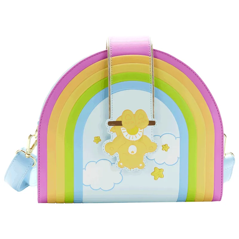 Loungefly x Care Bears Rainbow Swing Crossbody Bag