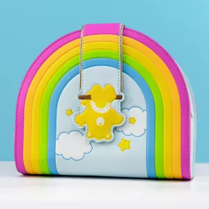 Loungefly x Care Bears Rainbow Swing Crossbody Bag