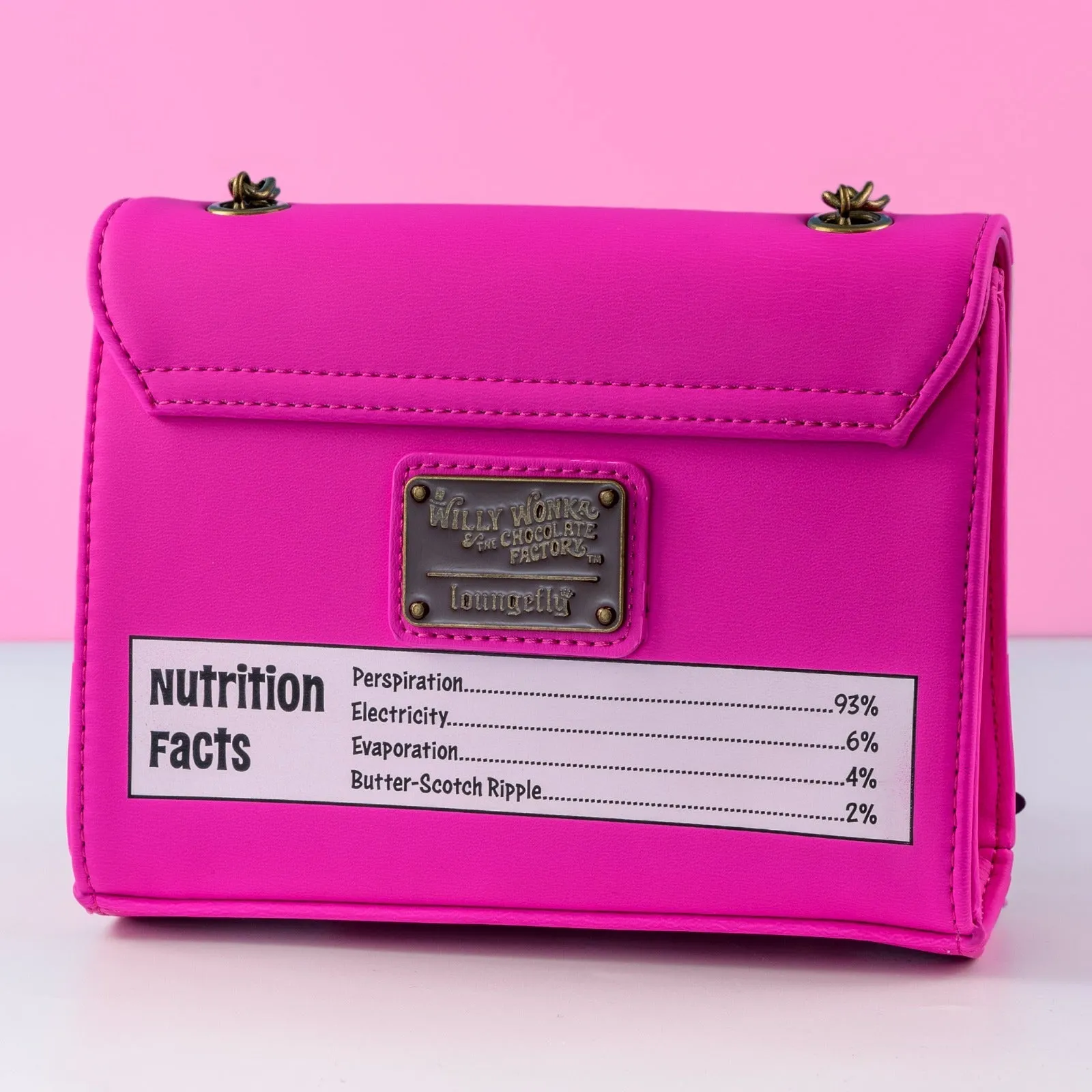 Loungefly x Charlie and the Chocolate Factory Wonka Bar Crossbody Bag