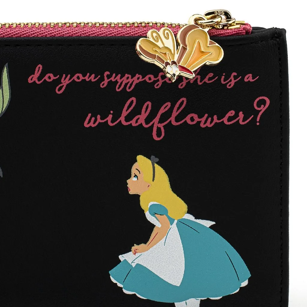 Loungefly X Disney Alice in Wonderland Flowers Print Purse