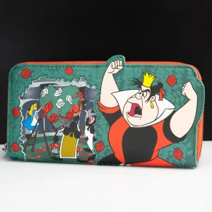 Loungefly x Disney Alice in Wonderland Queen of Hearts Purse