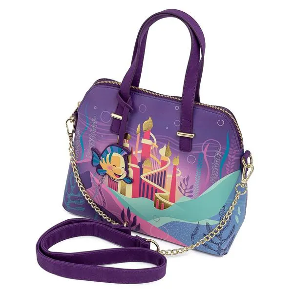 Loungefly x Disney Ariel Castle Handbag