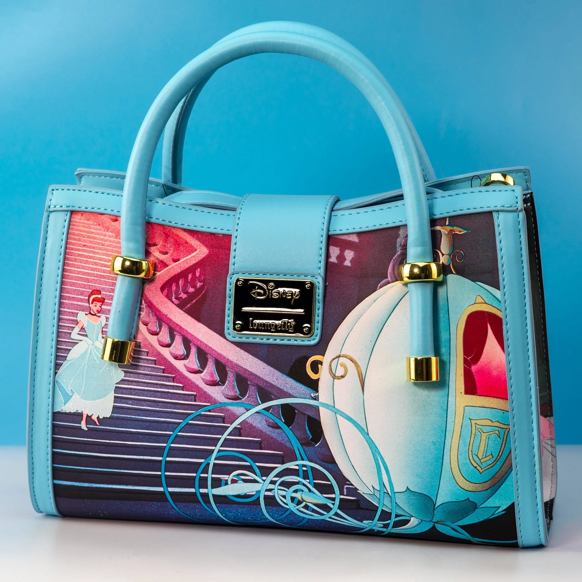 Loungefly x Disney Cinderella Princess Scene Crossbody Bag