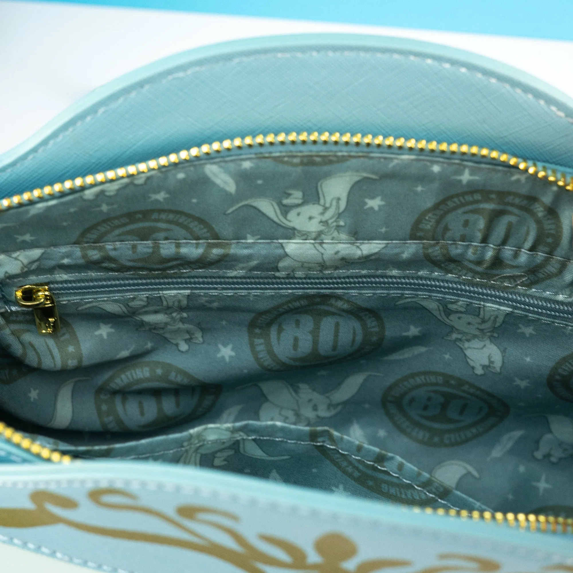 Loungefly x Disney Dumbo 80th Anniversary Train Car Crossbody Bag
